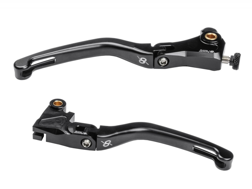 Bonamici Racing Aluminium Lever Kit for the Kawasaki ZX-6R/636 '05-17, ZX-10R '06-15 Bonamici Racing Aluminium Lever Kit for the Kawasaki ZX-6R/636 '05-17, ZX-10R '06-15